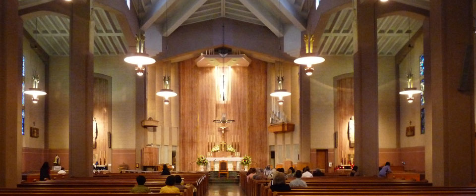 st therese church interior